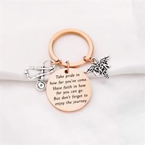 img 3 attached to FUSTMW LPN Keychain - Ideal Graduation Gifts for Licensed Physicians Nurse, LPN Graduation Gifts