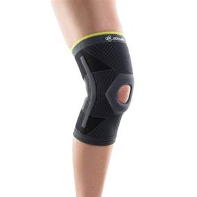 img 2 attached to 🦵 DonJoy Performance Deluxe Knit Knee Sleeve With Stays and Buttress - Medium Level Support Knee Brace for Patellofemoral Pain Syndrome (PFPS), Sprains, Instabilities