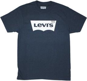 img 1 attached to 👕 Levis Batwing T-Shirt Heather Large: Trendy Men's Clothing and Comfortable Shirts