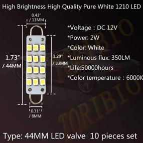 img 3 attached to TORIBIO Bright Festoon Interior Courtesy Replacement Parts