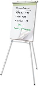 img 3 attached to 📋 Quartet Heavy Duty Flipchart or Display Easel: 66" Max Height, 35 lbs. Max Weight, Silver Aluminum