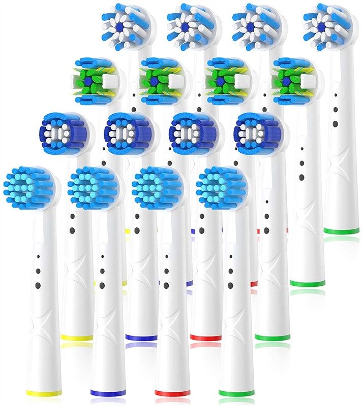 replacement brush heads vitality precision 로고