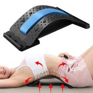 🌟 ultimate back stretcher: 10 magnetic devices for effective lower back pain relief, intervertebral disc herniation, sciatica, and scoliosis treatment - multi-level massager with lumbar support logo