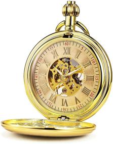 img 4 attached to 🌳 Treeweto Pocket Watches Antique Mechanical: Timeless Elegance and Exceptional Craftsmanship