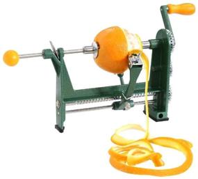 img 1 attached to 🍊 Efficient Hand-Cranked Orange Peeler & Fruit Peeling Machine - Stainless Steel Kitchen Gadget, Green