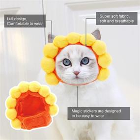 img 3 attached to Sunflower Pineapple Accessories Animal Safe Adjustable Dogs