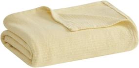 img 2 attached to Madison Park Freshspun Basketweave Blanket Bedding