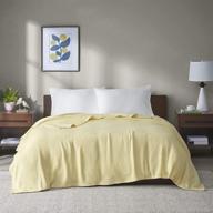 madison park freshspun basketweave blanket bedding logo