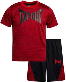 img 4 attached to TAPOUT Boys Active Shorts Set Boys' Clothing
