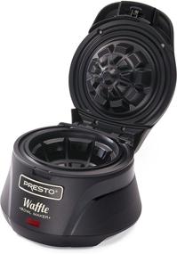 img 4 attached to 🧇 Presto 03500 Belgian Waffle Bowl Maker, Black, 9.3 x 8.25 x 5.25 inches