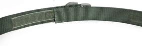 img 1 attached to 👖 Fusion Tactical Men's Trouser - Enhanced Military Police Belt Accessories