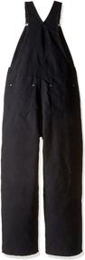 img 3 attached to 👖 Carhartt Black Quilt Lined Overall: Stylish and Functional Boys' Clothing