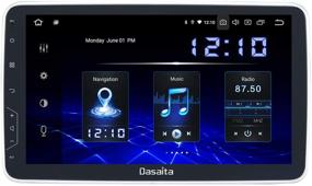 img 4 attached to Dasaita 10-дюймовый регулируемый экран 2Din Android 10