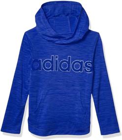 img 3 attached to 👧 Девочки активная футболка Melange Heather от Adidas