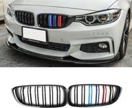 🚗 f32 grille: premium abs front replacement kidney grill for bmw 4 series f32 f33 f36 f80 f82 gloss m color – enhanced style & performance logo