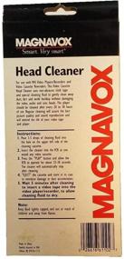 img 1 attached to 🔧 Magnavox M61102 VHS Non-Abrasive Wet Head Cleaning Tape System" - Optimized VHS Wet Head Cleaning Tape System by Magnavox M61102