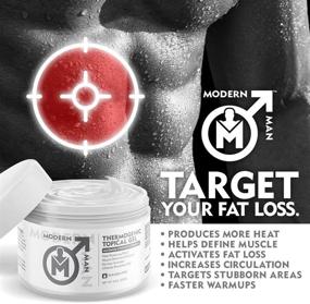 img 2 attached to 💪 Modern Man Thermogenic Fat Burning Cream: Belly Fat Burner for Men, Sweat-Enhancing Gel to Achieve Defined Six Pack Abs & Steel Physique – Bodybuilding Weight Loss Solution