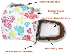 img 1 attached to 🐹 Breathable Adnikia Hamster Carrier Bag for Small Pets - Ideal for Hamsters, Rats, Hedgehogs, Rabbits, Sugar Gliders, Chinchillas, Guinea Pigs, Squirrels, and More - Portable Outdoor Travel Pet Carrier Bag