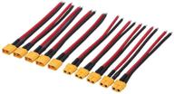 🔌 high quality 5pair xt60 plug male female connector with 12awg cable (5pair xt60 with 12awg cable) logo