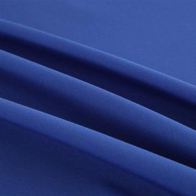 img 2 attached to Sapphire Polyester Tablecloth for Wedding Banquets