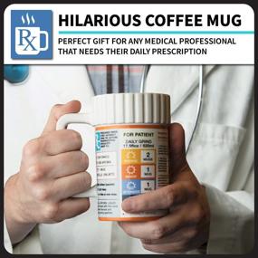 img 3 attached to ☕️ Paladone Prescription Unique Coffee Mug: 17.5floz, Funny Novelty Gag Gift for Coffee Lovers - Find Your Perfect Dose of Humor in a Mug!