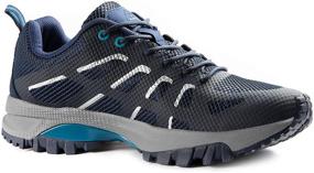 img 3 attached to Lightweight Hiking Shoes for Women by Wantdo - Trail Running Shoes, Jogging Athletic Sneakers