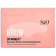 💆 the ultimate solution for youthful brow and forehead: sio beauty browlift anti-wrinkle patch - rapid overnight reusable silicone patch to diminish furrows, expression lines, and creases logo