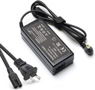 💻 65w laptop adapter power charger for toshiba satellite c55 c655 c850 c50 l755 c855 l655 l745 p50 c855d c55d s55; portege z30 z930 z830; satellite radius 11 14 15 pa3917u-1aca power cord logo