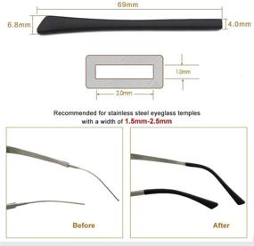 img 1 attached to Glasses Silicone Replacement Eyeglass Fullgren