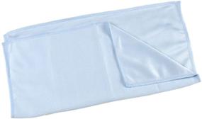 img 1 attached to 🧼 Rubbermaid 2-Pack Microfiber Glass Cleaning Cloth for Efficient Dust and Dirt Removal, Blue, Ideal for Cleaning and Polishing