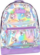 🦄 magical emoji girls unicorn backpack: add a touch of whimsy to your style logo