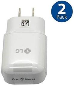 img 2 attached to ⚡️ 2 Pack of Original LG QuickCharge 3.0 Fast Wall Chargers for G5 G6 NEXUS 5X 6P V10 V20 V30 - Bulk Packaging