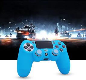 img 1 attached to Силиконовый защитный контроллер Dualshock Controller