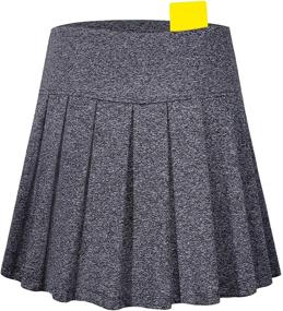 img 3 attached to 🎾 Cestyle Women Tennis Skirts: Versatile Pleated Skorts with Built-in Shorts for Athletes