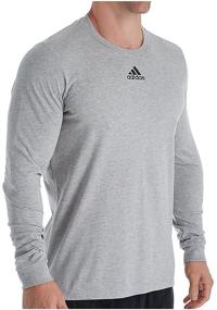 img 1 attached to 👕 adidas Men's Amplifier Logo Long Sleeve T-Shirt EK02