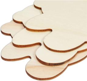 img 1 attached to 🐻 Juvale 24 Pack Wooden Teddy Bear Cutouts: Perfect for Crafts and DIY Projects (3.7 x 3.5 in)