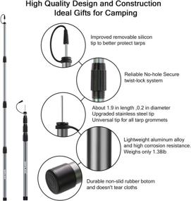 img 2 attached to Aluminum Telescoping Camping Backpacking Replacement