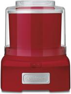 🍦 cuisinart ice-21r frozen yogurt-ice cream & sorbet maker, red(renewed): delicious frozen treats at home! логотип