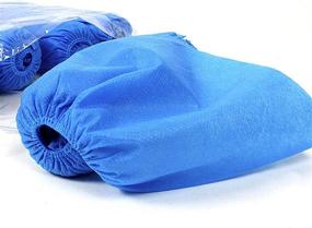 img 3 attached to Disposable Non Woven Shoe Covers Pairs