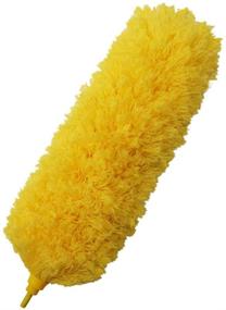 img 4 attached to 🧤 High-Quality DELUX Microfiber Duster Replacement Head Refill for 15" Poles in Yellow