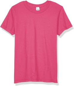 img 1 attached to 👕 Marky Apparel Short Sleeve T Shirt Fuchsia: Stylish Boys' Tops, Tees & Shirts