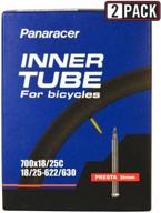 🚴 high-performance panaracer 2 pack 700 x 18 / 25 c presta (french)-80mm bicycle tube: superior quality for a smooth ride logo