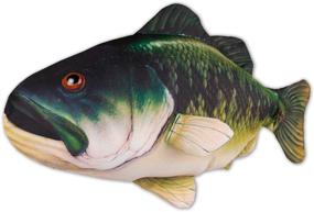 img 4 attached to IConcern Polyester Photo Real Decoration Largemouth