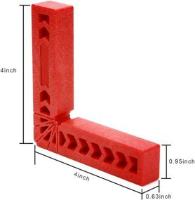 img 2 attached to 🔧 KINJOEK Industrial Power & Hand Tools: Woodworking Carpenter Clamping Tools