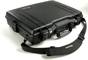 img 4 attached to 💻 Pelican 1495 CC#1 Deluxe Computer Case: Unbeatable Protection and Style for Your Laptop