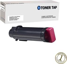 img 1 attached to 🖨️ Dell S2825cdn H825cdw Color Smart Multifunction Toner Tap Bundle (5 Pack): H5K44, 4Y75H, 4NRYP, 1MD5G – 593-BBPB, 593-BBPC, 593-BBPD, 593-BBPE