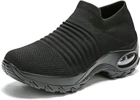 img 4 attached to CC Los Anti Slip Comfortable Ultra Lightweight Standing Women's Shoes in Athletic