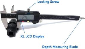 img 3 attached to 📏 Stainless Electronic MMG Fractional Millimeters Test, Measure & Inspect