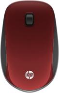 enhance your computing experience with hp z4000 wireless mouse - red logo