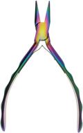 chroma pliers rainbow titanium coated logo